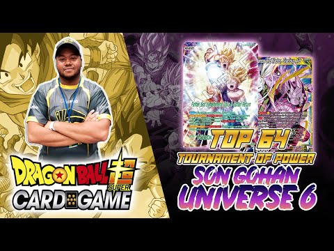 Top 64 Tournament of Power - Son Gohan Universe 6 by Marcel Russell