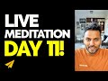 DAY 11 Of 20 Days LIVE MEDITATION Jay Shetty Live Motivation