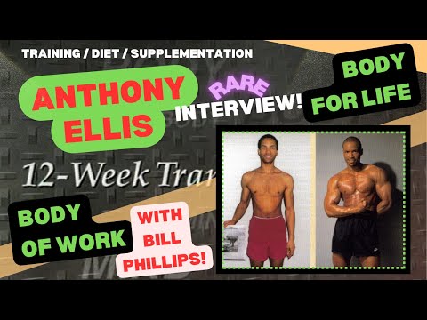 Rare Anthony Ellis - Bill Phillips 1997 Body for Life EAS interview  - BFL, EAS, Body of Work
