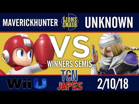 TCNJapes 5 - MaverickHunter (Mega Man) vs HQ | Unknown (Sheik) - Smash 4 Winners Semis