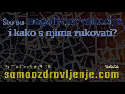 Što su negativne emocije i kako njima rukovati? - Kristijan Kolega (Kakudmi das) 2022.