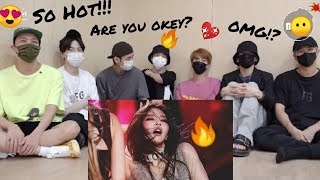 Download lagu BTS reaction to Blackpink π₯ Jennie Solo Stage / Made Fan mp3 Download lagu BTS reaction to Blackpink π₯ Jennie Solo Stage / Made Fan mp3