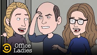 Angela Kinsey Met David Koechner Doing Improv - Office Ladies