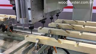 Máy làm mông cnc 5x5 ( 10 đầu) 8 kẹp siêu nhanh