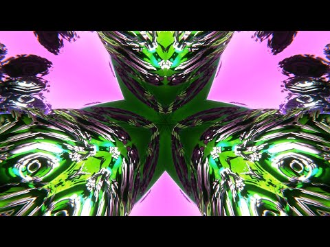 [1 HOUR] Fractal Kaleidoscope 13 - Background/Screensaver [4K] [NO SOUND]