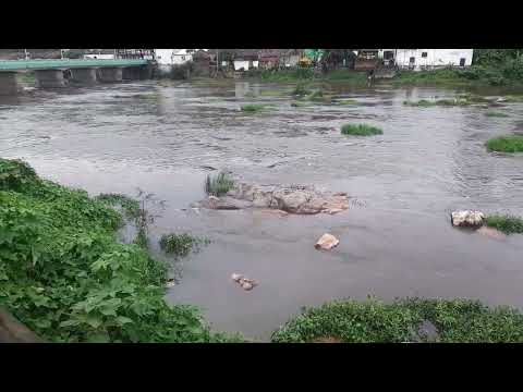 Rio paraiba chuva e bastante água em viçosa Alagoas 