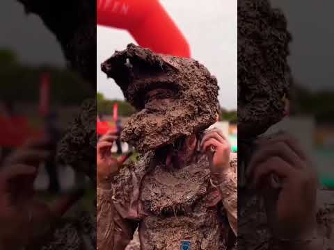 Muddiest Race On YouTube 💯😂 #mud #race #dirtbike #moto #shorts