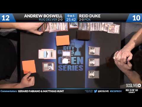 SCGProv - Leg - Rd 3 - Andrew Boswell vs Reid Duke