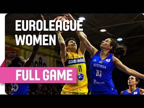 Good Angels Kosice (SVK) v Avenida (ESP) - Full Game - Group A - 2015-16 EuroLeague Women