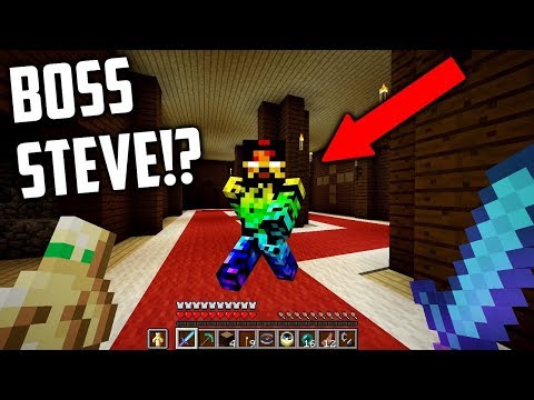 🔴 BOSS STEVE NELLA MAGIONE! (INCREDIBILE) - Minecraft ITA