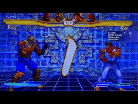 SFxT King -High Damage Combo-