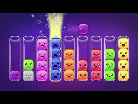 Sort Jellies - Color Puzzle Video