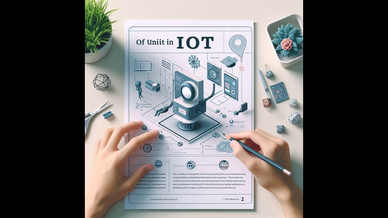 making a pdf of unit 2 in IOT using gemini ai and microsoft word