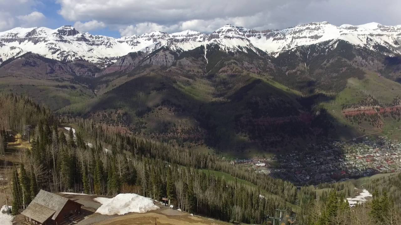 Telluride from 10,540 ft
