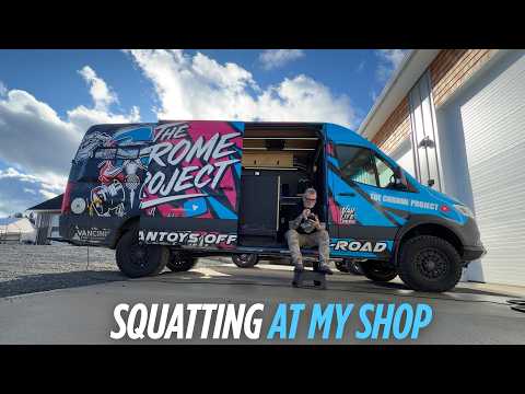 Living PLUGGED Into THE GRID. This Guy Is Building a Condo UPSTAIRS?