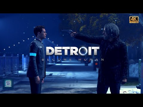 Detroit : Become Human - Chapter 22 : The Bridge | Connor and Hank | 4k Video