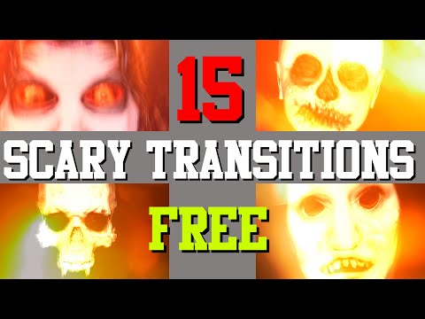 SCARY TRANSITIONS For FREE { Screen Mode } Free to use Editing Software