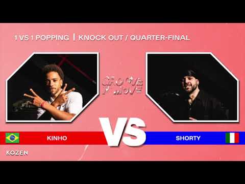 Groove'N'Move Popping Battle 2023 - 1/4 final - KINHO vs. SHORTY