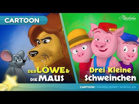 Der Löwe und die Maus märchen | Gutenachtgeschichte für kinder