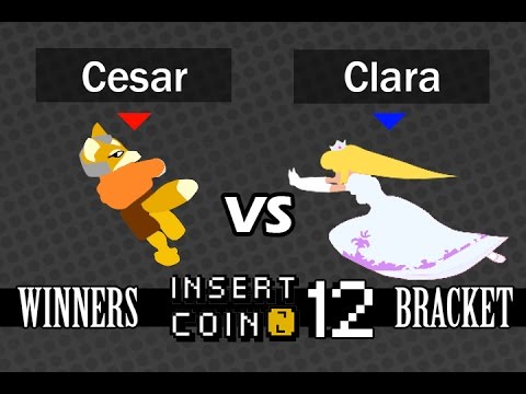 SSBM Insert Coin #12 WR1 - Cesar VS Clara