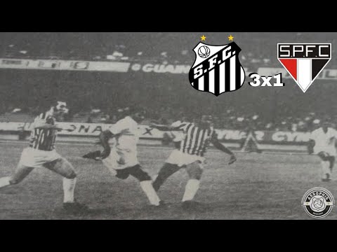 Santos 3 X 1 São Paulo - 14/08/1971 - O Santos vence o São Paulo de virada no Morumbi!