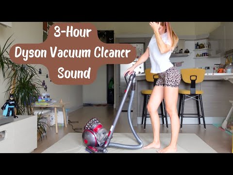 3 Hours of White Noise | Gentle Dyson Vacuum Noise for Sleep & Relaxation