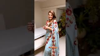 Pooja Gor in Beautiful Saree 💖💖 Meri Jindagi