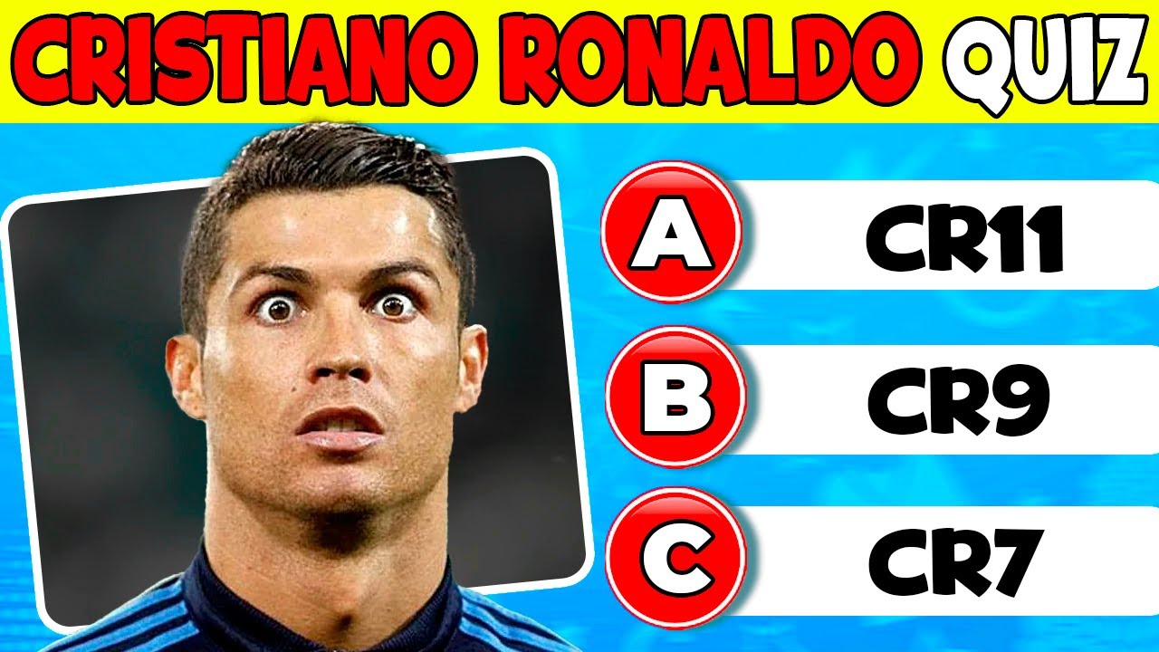 Cristiano Ronaldo Quiz: O quanto você sabe sobre o Cristiano Ronaldo❓