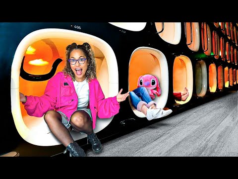 SURVIVE 24 HOURS IN A CAPSULE HOTEL! - I REGRET IT SO MUCH!