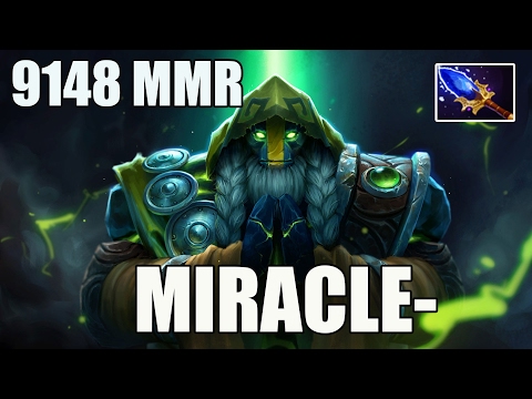 KICK MASTER By Miracle- 9148 MMR Plays Earth Spirit WITH Scepter & MADE 15 KILLS in Ranked - Dota 2