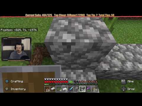 Minecraft "Chill Stream" July 8, 2019 pt1 - Gotta Give Them a Place To Live!