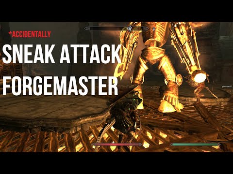 sneak attack forgemaster (Legendary) | TES V : Skyrim