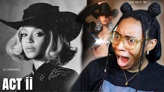 BEYONCE- TEXAS HOLD 'EM & 16 CARRIAGES REACTION! 🥹(RENAISSANCE ACT ii SINGLES!)