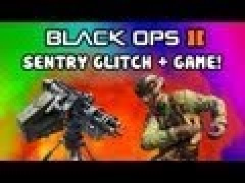 Black Ops 2 Sentry Gun Glitch & Custom Game - Sentry Run (Tutorial / Funny Moments / New Game)