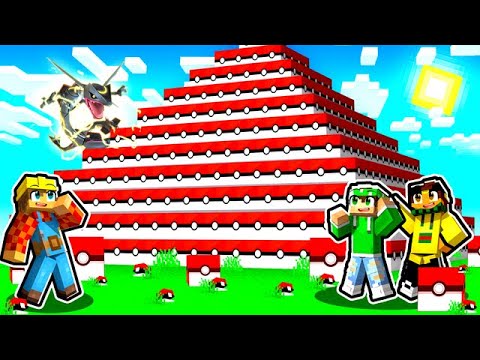 PIRAMIDE GIGANTE di PIXELMON LUCKYBLOCK SU MINECRAFT ITA!!