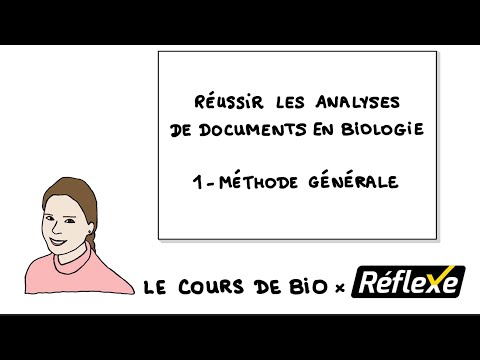 Réussir les analyses de documents en biologie : méthode générale
