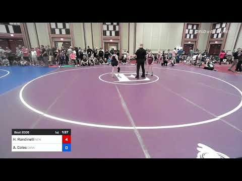 67 Lbs Rr Rnd 1 - Harry Rondinelli, New Jersey Vs Aime '' Boomba'' Coles, Canada 0335