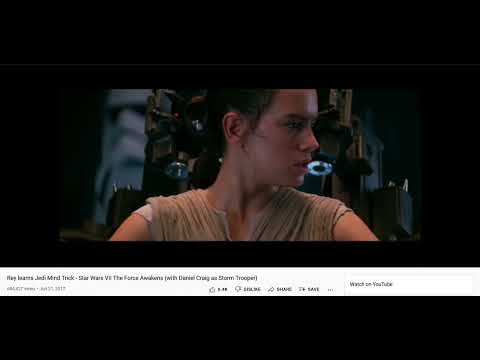 Rey learns Jedi Mind Trick deep cover
