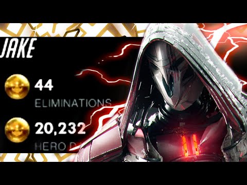 JAKE PRO REAPER AND TRACER - 44 ELIMS! [ OVERWATCH SEASON 24 TOP 500 ]