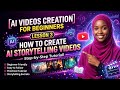 Yadda Ake Kirkirar Video Na Story Telling Step By Step Lesson 3