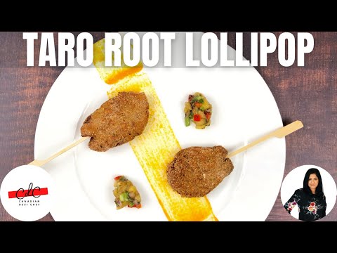 How to make Taro Root Lollipop | Lollipop Recipe | Taro Root Recipe | #TaroRootLollipop