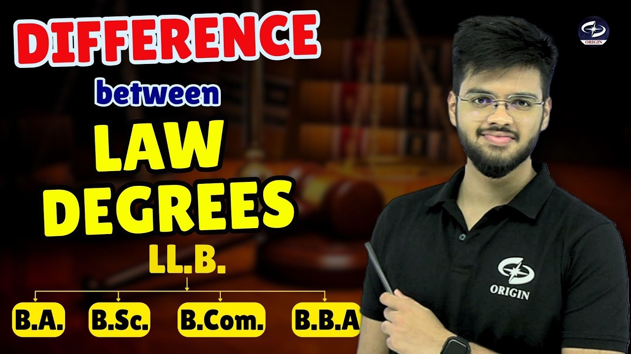 Difference between BALLB , BSC LLB , BBA LLB & BCOM LLB | Which is the best ? Abhyuday Pandey