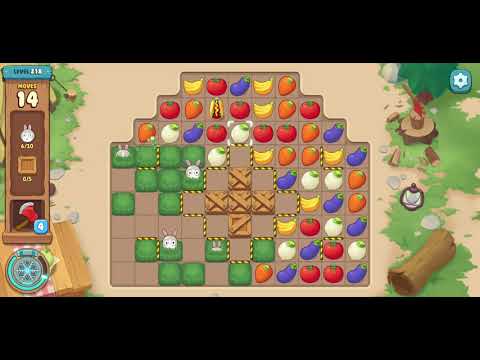 We Bare Bears Match3 Repairs Level 218 - No Boosters