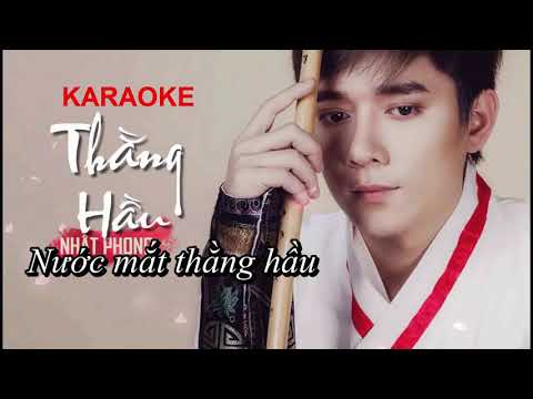 Karaoke Thằng Hầu - Nhật Phong | Tone Nữ Beat chuẩn