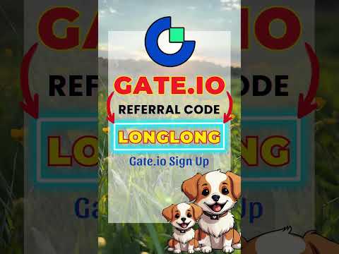 Gate.io Sign Up with Referral Code LONGLONG How to Register in 2025