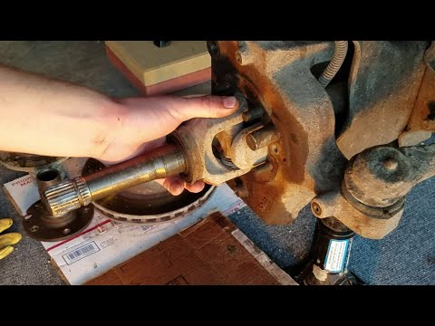 1995 Ford Ranger Front Axle U-Joint Replacement (Twin Traction Beam)