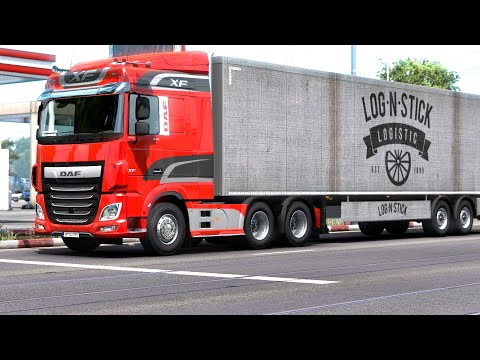 ETS 2 - DAF XF Euro 6 Transporting Furniture from Galati to Ruse Part 1