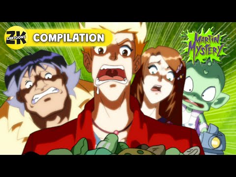 Martin Mystery 👻 Episode 25-28 FULL EPISODE COMPILATION 🛸 | ZeeKay Cartoons
