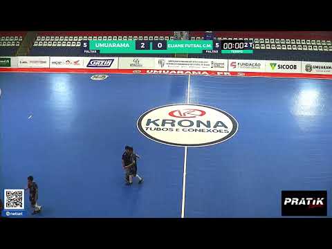 UMUARAMA X ELIANE FUTSAL C.M. - CAMPEONATO PARANAENSE DE FUTSAL CATEGORIAS DE BASE.