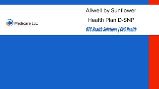 Allwell by Sunflower Health Plan D-SNP | OTCHS | Login | Catalog